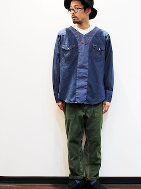 「Hexico」｜twothings&thinkさん（メンズ・168cm）の春コーディネート
