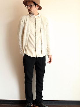 「LOLO（ロロ）のアイテム」を使った、twothings&thinkさん（メンズ・168cm）の春コーディネート