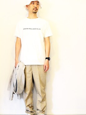 「Hexico」｜twothings&thinkさん（メンズ・178cm）の春コーディネート
