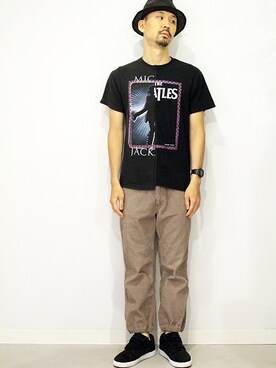 「hat」｜twothings&thinkさん（メンズ・178cm）の夏コーディネート