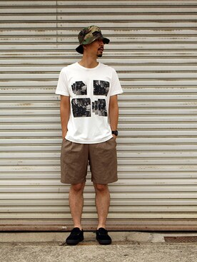 「hat」｜twothings&thinkさん（メンズ・178cm）の夏コーディネート