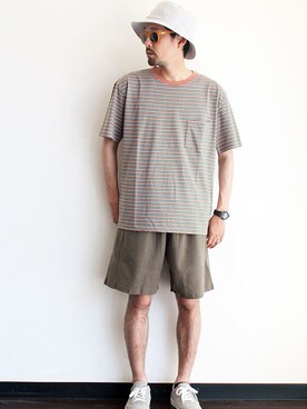 「 ショーツ」｜twothings&thinkさん（メンズ・168cm）の夏コーディネート