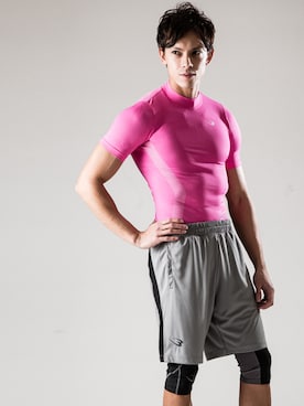 「アイテム（スポーツグッズ）」を使った、BODYMAKERさん（メンズ・170cm）の春コーディネート