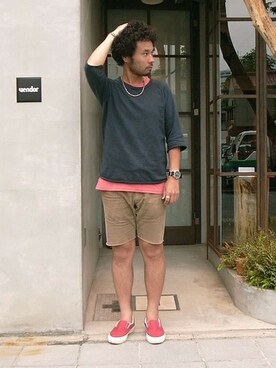 TAKEさん（メンズ・170cm）の夏コーディネート