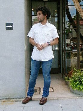 TAKEさん（メンズ・170cm）の夏コーディネート