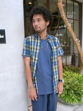 TAKEさん（メンズ・170cm）の夏コーディネート