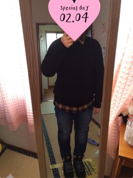 ぴざまんさん（レディース・149cm）の冬コーディネート