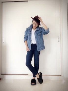 「パックT」｜☆mo☆さん（レディース・156cm）の秋コーディネート