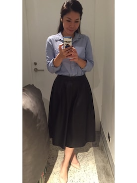 「casualformal」｜Bianca Hsuさん（レディース・162cm）の秋コーディネート