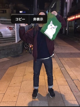 □△○さん（メンズ・168cm）の秋コーディネート