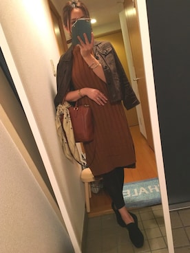 「ノースリーブニット」｜「アイテム（財布/小物）」を使った、hitomiiiii さん（レディース・152cm）の夏コーディネート