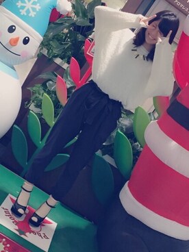 「アイテム（パンプス）」を使った、ふかがわれいなさん（レディース・156cm・10代）の冬コーディネート