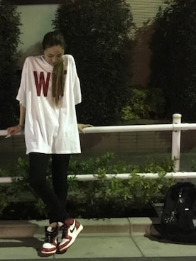 「WOWSTYLE（WOWSTYLE）のアイテム」を使った、momoさん（レディース・171cm）の夏コーディネート