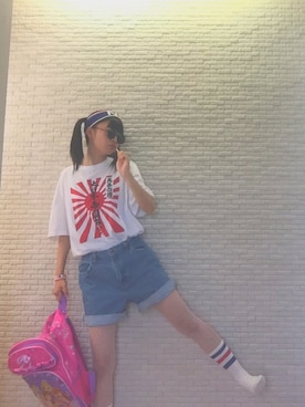 마 오さん(レディース・160cm)の夏コーディネート