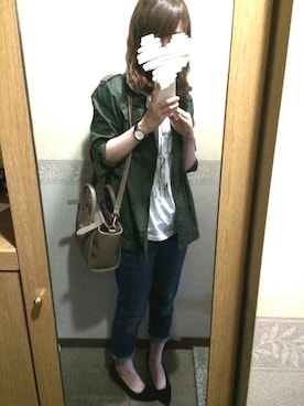 kmさん（レディース・156cm）の夏コーディネート