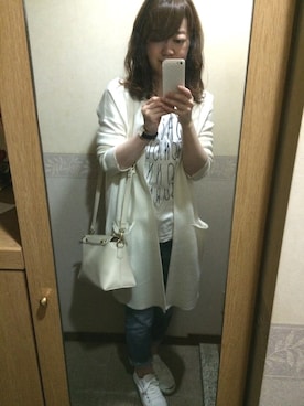 kmさん（レディース・156cm）の夏コーディネート