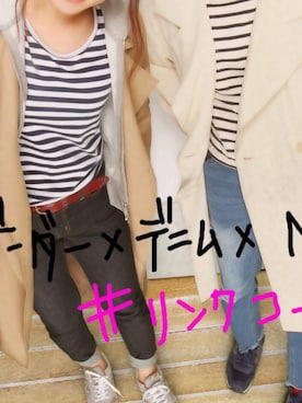 しーちゃんさん（レディース・156cm）の春コーディネート