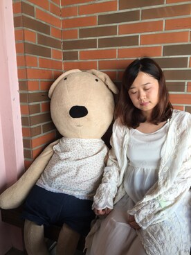 「淡水老街」｜琪さん（レディース・160cm）の夏コーディネート