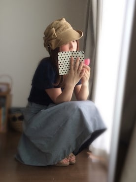 「ひざ丈スカート」｜yuki＊さん（レディース・157cm・30代）の春コーディネート