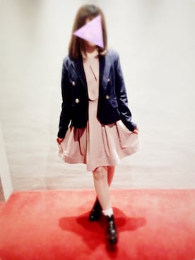 「merry jenny（メリージェニー）のアイテム（ブーティ）」を使った、もなゆさん（レディース・158cm）の秋コーディネート
