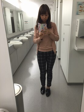 「UNTITLED（アンタイトル）のアイテム（その他シューズ）」を使った、Naoko さん（レディース・156cm）の春コーディネート