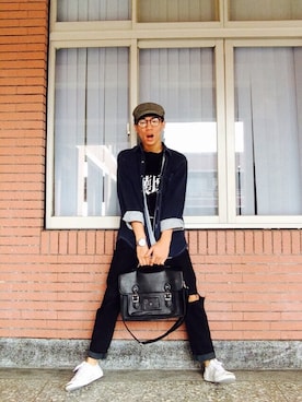 「share」｜Bruno さん（メンズ・171cm）の秋コーディネート