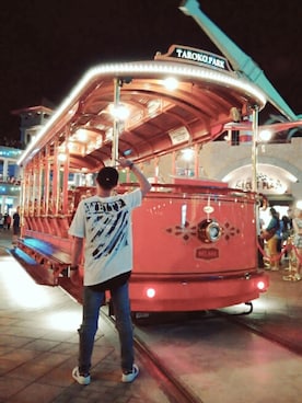 「NIKE（ナイキ）のアイテム（キャップ、ブラック系）」を使った、山本さん（メンズ・170cm）の春コーディネート