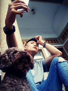 「Mexx （メックス）のアイテム」を使った、山本さん（メンズ・170cm）の夏コーディネート