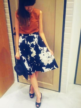 「Jeffrey Campbell（ジェフリーキャンベル）のアイテム」を使った、UNRELISH　HEP FIVE店 STAFFさん（レディース・160cm）の夏コーディネート