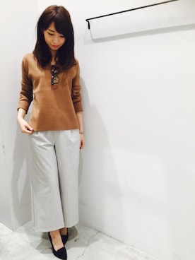 UNRELISH HEP FIVE店 STAFFさん(レディース・160cm)の冬コーディネート