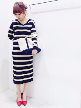 UNRELISH HEP FIVE店 STAFFさん(レディース・160cm)の冬コーディネート