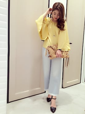 UNRELISH　HEP FIVE店 STAFFさん（レディース・160cm）の春コーディネート