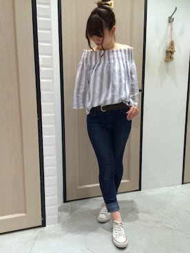 UNRELISH　HEP FIVE店 STAFFさん（レディース・160cm）の夏コーディネート