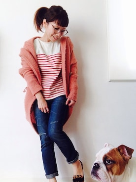 こはいろさん（レディース・148cm）の冬コーディネート