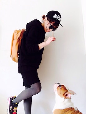 こはいろさん（レディース・148cm）の冬コーディネート