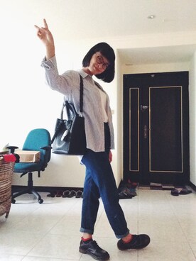 「cece.t（セセティー）のアイテム」を使った、NACEKU.TEPIQさん（レディース・162cm）の秋コーディネート