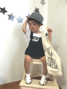coconechanさん（キッズ・90cm）の夏コーディネート