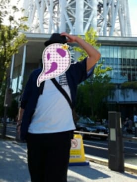 「SAMOURAI（サムライ）のアイテム（フレグランス）」を使った、青山 稜さん（メンズ・172cm）の夏コーディネート