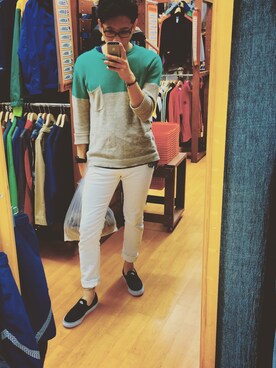 「SHIPS」｜Yu-ki  Yamadaさん（メンズ・182cm）の春コーディネート