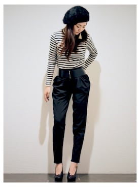 「Marc by Marc Jacobs（マークバイマークジェイコブス）のアイテム（パンプス）」を使った、mariさん（レディース・161cm）の秋コーディネート