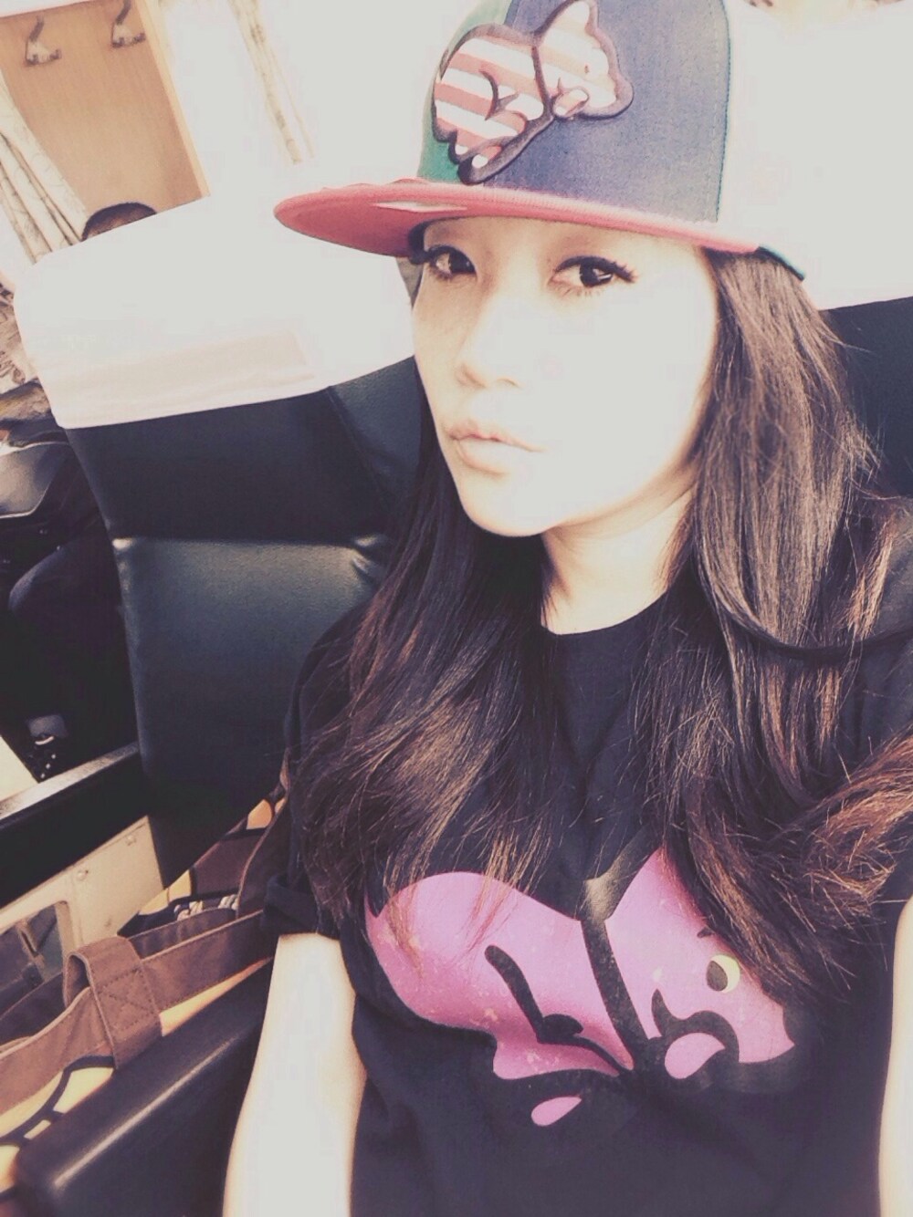 「BILLIONAIRE BOYS CLUBのアイテム（Tシャツ/カットソー、ブラック系）」を使った、Liyinさん（レディース・158cm）の夏コーディネートの1枚目の写真