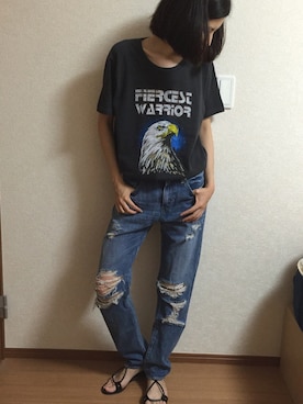 「reefur」｜maiさん（レディース・163cm）の夏コーディネート