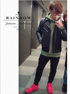 「H&M（エイチ・アンド・エム）のアイテム（ジャケット/アウター）」を使った、tomoさん（メンズ・170cm・20代）の冬コーディネート
