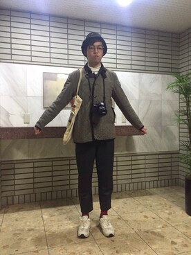 「BACK NUMBER（バックナンバー）のアイテム（その他アウター）」を使った、すぎもと たくよさん（メンズ・183cm）の冬コーディネート