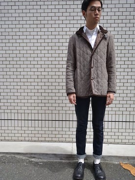 「BACK NUMBER（バックナンバー）のアイテム（その他アウター）」を使った、すぎもと たくよさん（メンズ・183cm）の春コーディネート