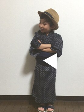 so__naさん（キッズ・100cm）の夏コーディネート
