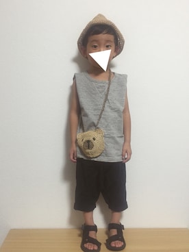 so__naさん（キッズ・100cm）の夏コーディネート