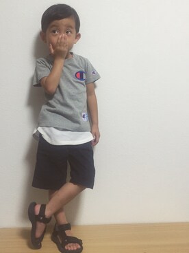 so__naさん（キッズ・100cm）の夏コーディネート