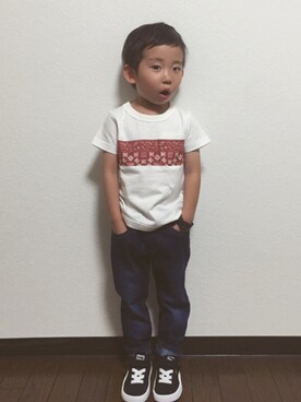 so__naさん（キッズ・100cm）の春コーディネート