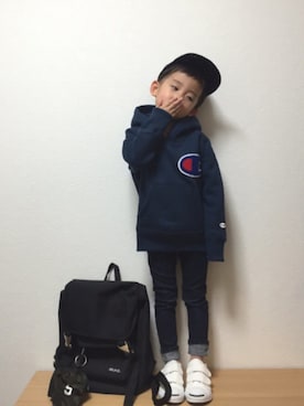 so__naさん(キッズ・100cm)の冬コーディネート